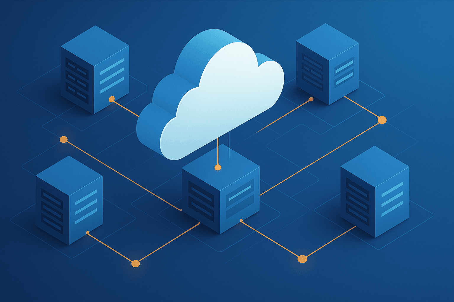 AWS cloud infrastructure visualization showing distributed data processing